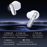 XG16 In-Ear Long-Life Couple Two-In-One Bluetooth Wireless Earphones Two Pairs Of Earphones - Image 9