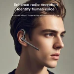 On-Ear Bluetooth Earphone AI Noise Reduction HD Talking Business Earphone, YYK-526 - Image 13