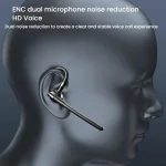 On-Ear Bluetooth Earphone AI Noise Reduction HD Talking Business Earphone, YYK-526 - Image 7