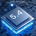 On-Ear Bluetooth Earphone AI Noise Reduction HD Talking Business Earphone, YYK-526 - Image 8