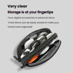 BANGE 3067 Travel Digital Storage Bag Multi-compartment Data Cable Daily Business Trip Handbag - Image 6