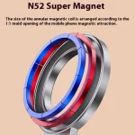 Travel Portable Magnetic Phone Holder Flexible Rotation Hands-Free Airplane Phone Mount - Image 7