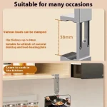 Travel Portable Magnetic Phone Holder Flexible Rotation Hands-Free Airplane Phone Mount - Image 8