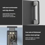 Cell Phone Tablet PC Universal Bracket Base 360 Rotation Foldable Wall Mounted Support Holder Clip, WS-2U (White), WS-2U (Dark Gray) - Image 15