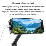 Cell Phone Tablet PC Universal Bracket Base 360 Rotation Foldable Wall Mounted Support Holder Clip, WS-2U (White), WS-2U (Dark Gray) - Image 7