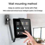 Cell Phone Tablet PC Universal Bracket Base 360 Rotation Foldable Wall Mounted Support Holder Clip, WS-2U (White), WS-2U (Dark Gray) - Image 8