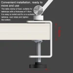 Cell Phone Holder Live Streaming Desktop Folding Phone / Tablet Universal Desk Clip Holder - Image 12