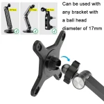 Rotating Aluminum Portable Monitor Stand Tablet Universal Folding Lifting Desktop Holder - Image 5