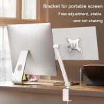 Rotating Aluminum Portable Monitor Stand Tablet Universal Folding Lifting Desktop Holder - Image 9