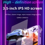 H36S 3.5 Inch IPS HD Screen Retro PSP Game Console Linux System GBA Handheld Video Game Console, 64G, 128G - Image 9