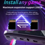 H36S 3.5 Inch IPS HD Screen Retro PSP Game Console Linux System GBA Handheld Video Game Console, 64G, 128G - Image 10