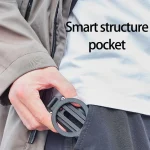 Foldable Magnet Tripod Desk Mount Phone Handle Smartphone Bracket, Silver - Image 7