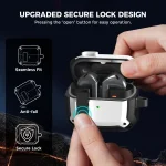 For Samsung Galaxy Buds3 / 3 Pro AhaStyle WG171 Anti-Drop TPU Protective Case - Image 4
