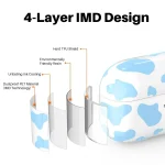 For AirPods Pro 2 / Pro AhaStyle TPU Drop Protection Case - Image 5