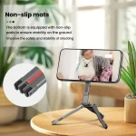 Magsafe Mobile Phone Magnetic Holder Desktop Tripod, Silver Gray - Image 5