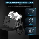 For AirPods 4 AhaStyle WG167 With Safety Locking Integrated Protective Case - Image 3