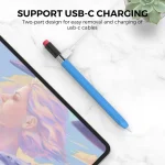 For Apple Pencil USB-C AhaStyle PT180-3 Silicone Pen Case - Image 2