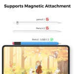 For Apple Pencil USB-C AhaStyle PT180-3 Silicone Pen Case - Image 6