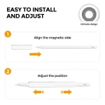 For Apple Pencil USB-C / 2  AhaStyle PT113-3 3pcs Silicone Pen Grip - Image 5