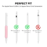 For Apple Pencil USB-C / 2  AhaStyle PT113-3 3pcs Silicone Pen Grip - Image 6