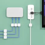 18pcs /Pack Magnetic Cable Organizer Clips Adhesive Wire Holders for Desk Management - Image 8