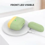 For AirPods 3 AhaStyle PT147-2 Dual-cap Split Silicone Protective Case - Image 5