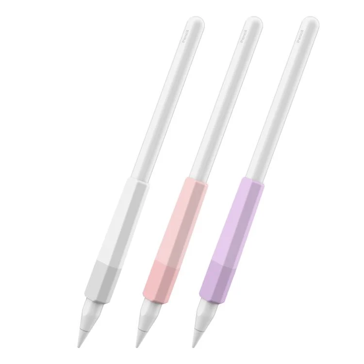 For Apple Pencil 3 / 2 / 1 AhaStyle PT185 3pcs /Set Silicone Pen Grip