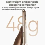 Waterdrop-shaped Mobile Phone Photography Stand Magsafe Magnetic Selfie Stick, P7-RB-02 - Image 7