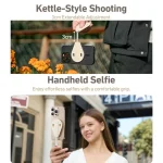 Waterdrop-shaped Mobile Phone Photography Stand Magsafe Magnetic Selfie Stick, P7-RB-02 - Image 9