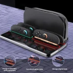 For Switch 2 Controller Charging Dock Ultra-thin Stand With 8 Game Card Storage, UT01 - Image 3