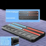 For Switch 2 Controller Charging Dock Ultra-thin Stand With 8 Game Card Storage, UT01 - Image 7