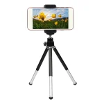 Multi-functional Aluminum Alloy Mount Tripod with Phone Clamp