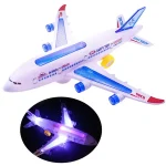 Model Airplane Toys Electric Flash Music Plane Kids Toy DIY Aircraft Gift - Image 3