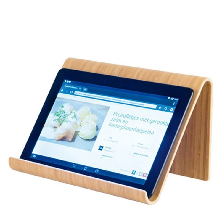 TBD0744037_2.webp Bamboo Mobile Phone Tablet Lazy Desktop Stand - Image 3