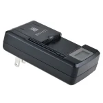 Universal Cell Phone Battery Charger with USB Output & LCD Display, US Plug - Image 2