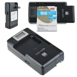 Universal Cell Phone Battery Charger with USB Output & LCD Display, US Plug - Image 4