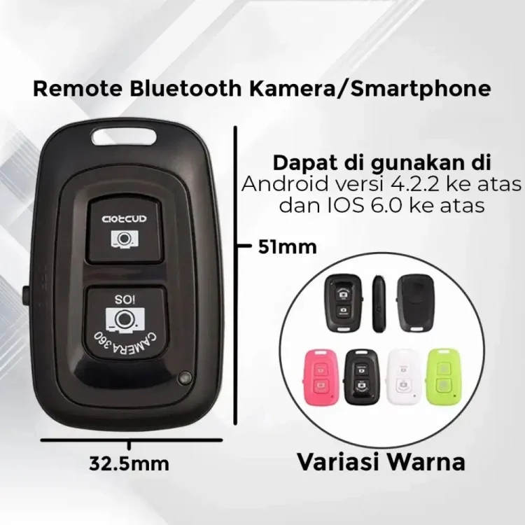 TGXH0001_B4.webp Dual-key Bluetooth Remote Shutter Camera Control Self-timer - Image 5