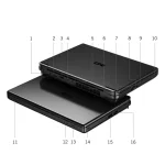 GPD WIN Max 2 2025 Handheld Gaming PC, 32GB+1TB, 10.1 inch Windows 10 Home AMD Ryzen 7 8840U, EU Plug, Ryzen7 32GB+1TB - Image 10