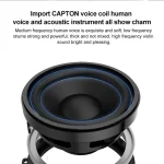 True 3D TWS Magnetic Wireless Bluetooth Stereo Surround HiFi Speaker with Full Transparent Home - Image 11