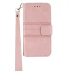Embossed Striped Magnetic Buckle Horizontal Flip Phone Leather Case, For Xiaomi Redmi Note 11 Pro, For Samaung Galaxy S22 Ultra 5G - Image 2