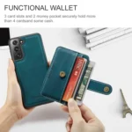 JEEHOOD RFID Blocking Anti-Theft Magnetic PU + TPU Phone Case, For Samsung Galaxy S22 5G, For Samsung Galaxy S22+ 5G - Image 6