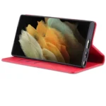 AZNS Magnetic Calf Texture Horizontal Flip Leather Phone Case, For Samsung Galaxy S22 Ultra 5G - Image 4