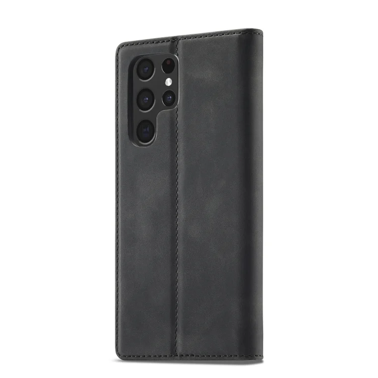 EDA002517501A_2.webp LC.IMEEKE Soft PU + TPU Magnetic Skin-friendly Feeling Leather Phone Case, For Samsung Galaxy S22 Ultra, For Samsung Galaxy S22 - Image 3