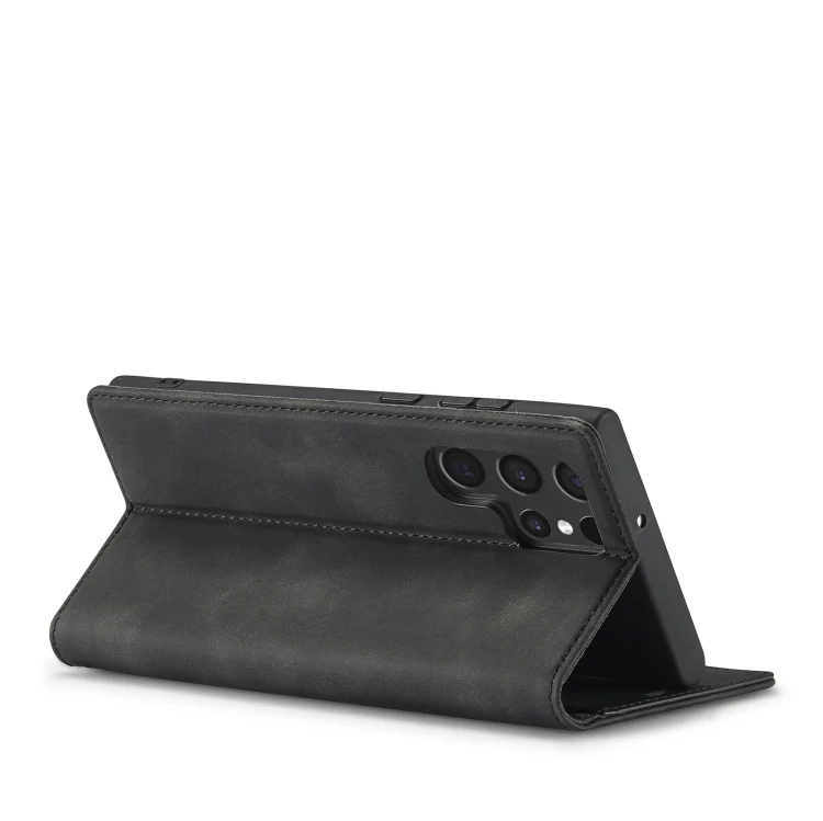 EDA002517501A_4.webp LC.IMEEKE Soft PU + TPU Magnetic Skin-friendly Feeling Leather Phone Case, For Samsung Galaxy S22 Ultra, For Samsung Galaxy S22 - Image 5