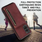 Three-fold Leather Phone Case with Card Slot & Wallet & Holder, For Samsung Galaxy S20+, For Samsung Galaxy S21, For Samsung Galaxy S21+, For Samsung Galaxy S21 Ultra - Image 5