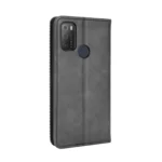 Magnetic Buckle Retro Texture Leather Phone Case, For TCL 20Y, For TCL 205, For vivo Y3s 2021, For vivo S10e / V23e 4G / 5G, For vivo Y15s 2021 / Y15a - Image 3