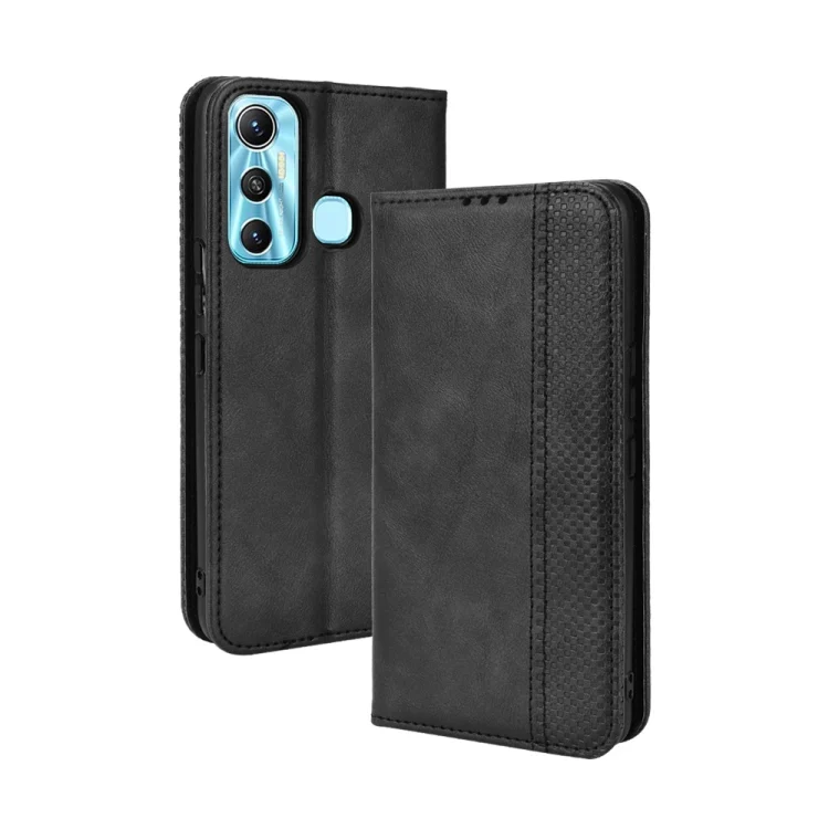 Magnetic Buckle Retro Texture Leather Phone Case, For Infinix Hot 11, For Infinix Note 11 Pro, For Doogee S96 Pro, For Nokia X100 / X10 / X20, For Oukitel K9 Pro