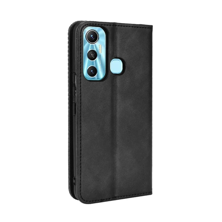 EDA002538611A_2.webp Magnetic Buckle Retro Texture Leather Phone Case, For Infinix Hot 11, For Infinix Note 11 Pro, For Doogee S96 Pro, For Nokia X100 / X10 / X20, For Oukitel K9 Pro - Image 3