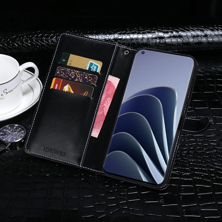 EDA002596801F_4.webp idewei Crocodile Texture Horizontal Flip Phone Leather Phone Case, For OnePlus 10 Pro, For OPPO A36, For OPPO Reno6 Lite, For OPPO Realme 9i, For Xiaomi Redmi Note 11 International Version... - Image 5