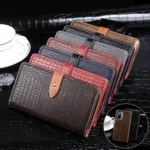 idewei Crocodile Texture Horizontal Flip Phone Leather Phone Case, For Ulefone Note 13P, For vivo Y10, For Honor 60 SE - Image 7